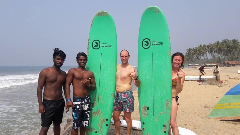 Mk Gardens Surf & Yoga House Varkala Ngoại thất bức ảnh